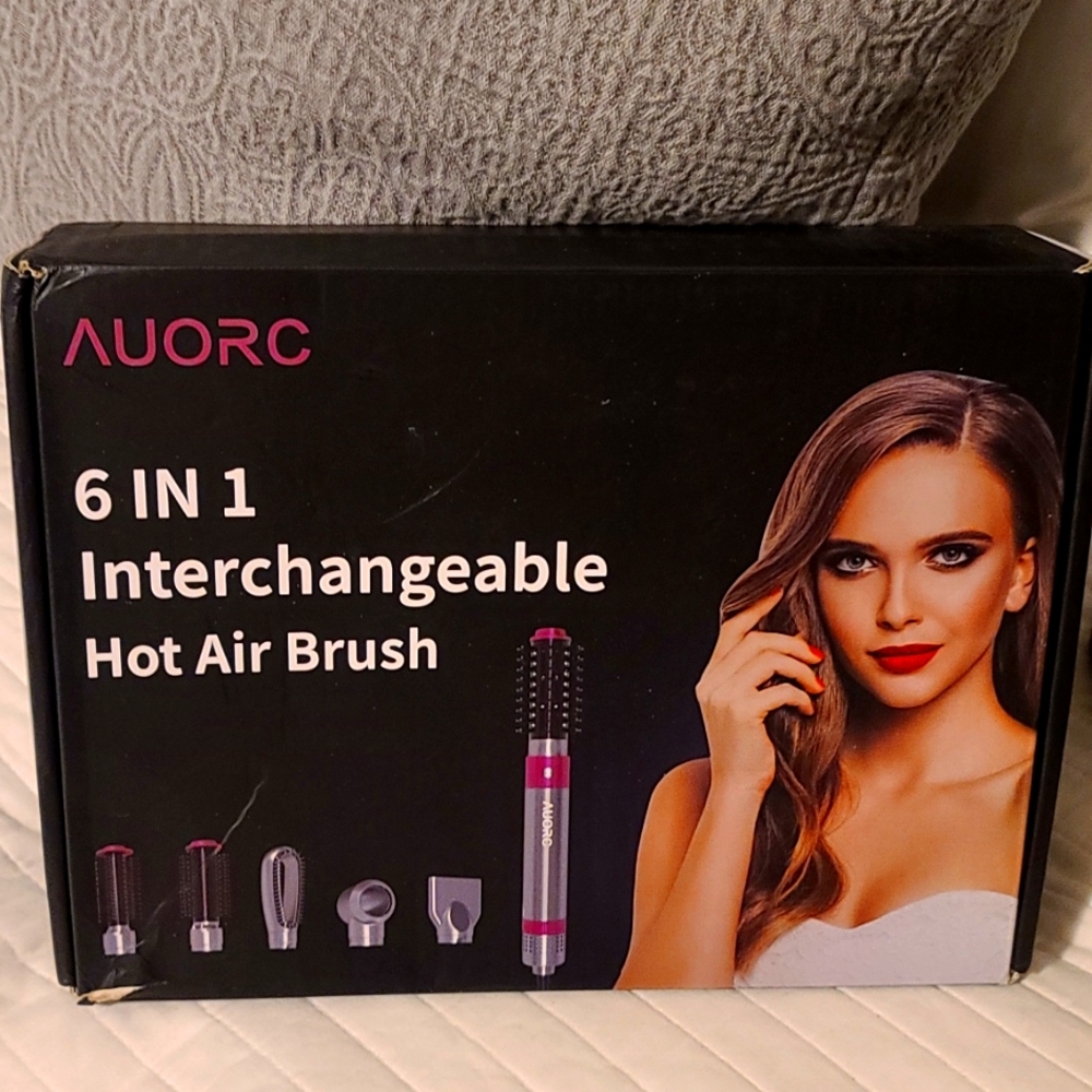 AUORC 6 in 1 Interchangeable Hot Air Brush